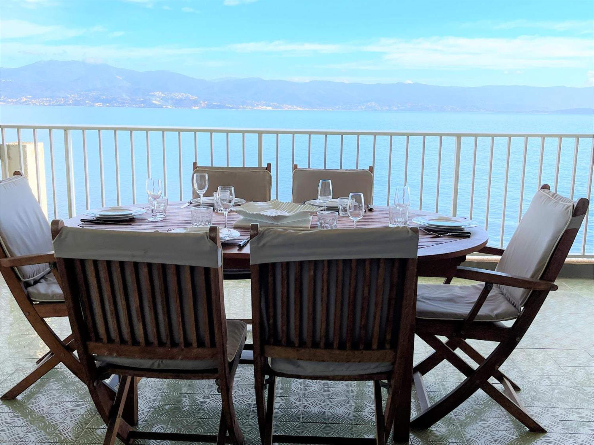 Appartement Vue Mer Carmino Ajaccio Ajaccio  Esterno foto
